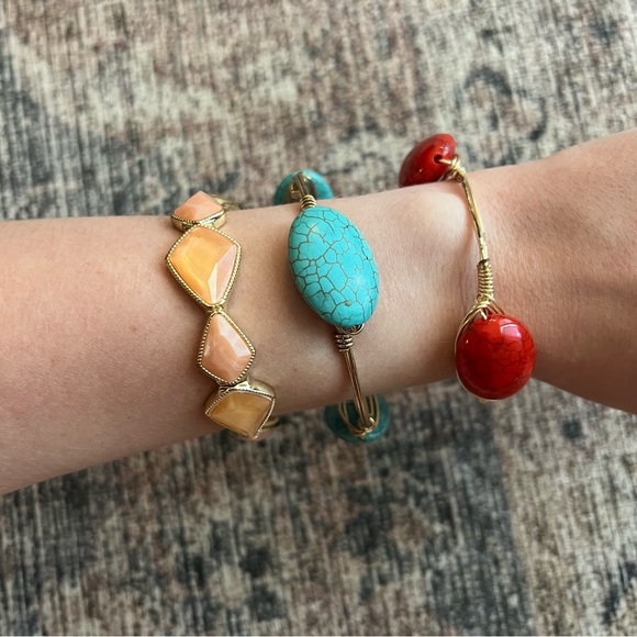 Lot of 3 boutique bracelets - Picture 2 of 2